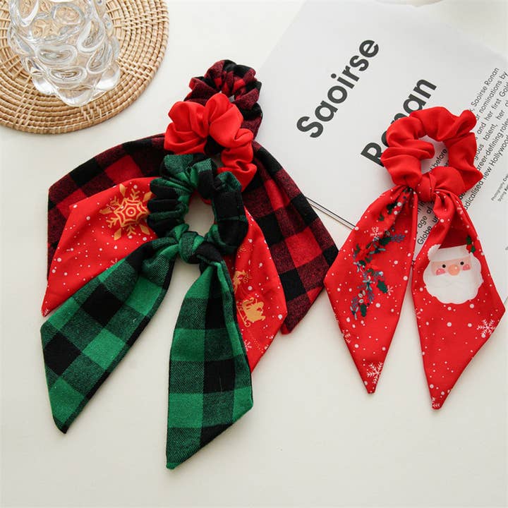 2024 CHRISTMAS NEW PONYTAIL HAIR SCRUNCHIES_CWAHA1954 for wholesale by ACCITY