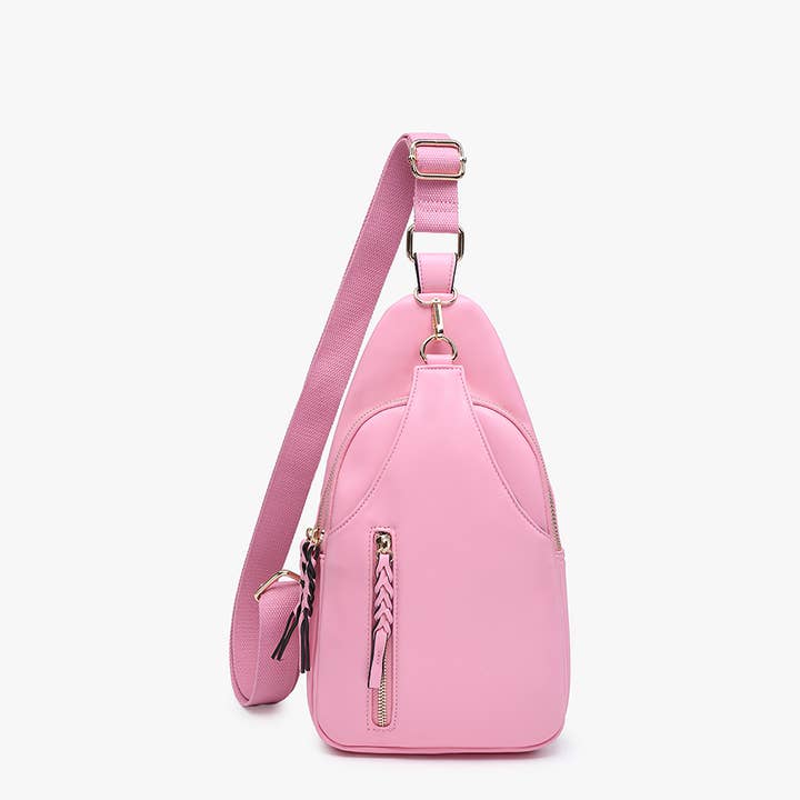 Jen & Co. – wholesale Axelväska - Dam – M2342 Nikki Dubbel Fack Crossbody Slingväska2