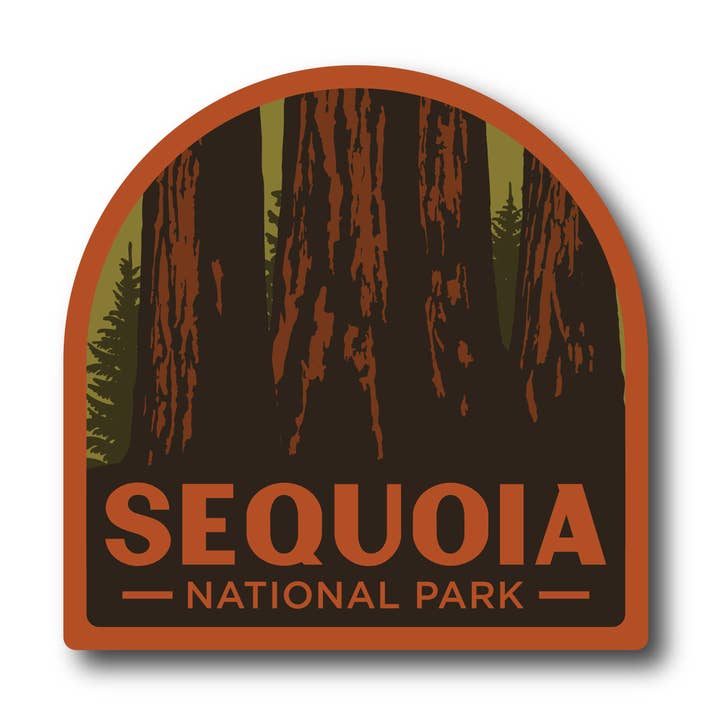 Sequoia National Park Sticker for wholesale by Adventure Responsibly
