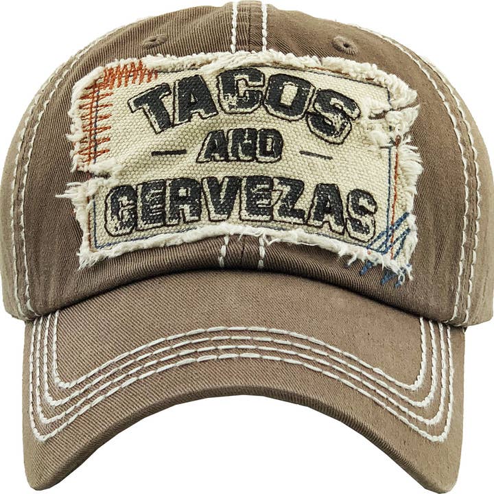 KBETHOS - Wholesale Baseball Cap - Unisex - TACOS AND CERVEZAS Vintage Ballcap7