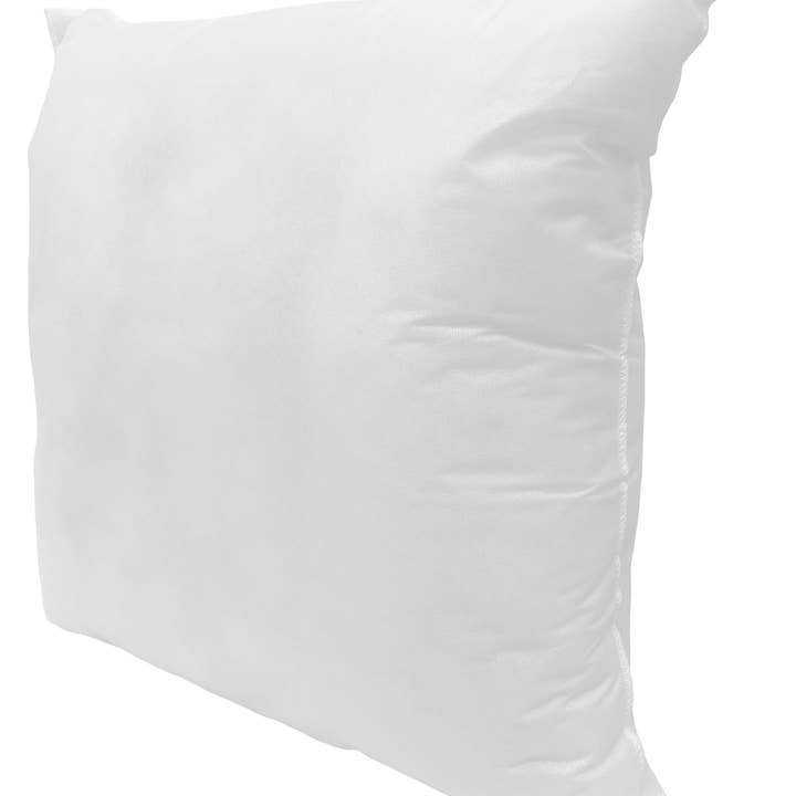 LR Home - Wholesale Throw/Decorative Pillow - Emile Down Fill Decorative Throw Pillow Square Insert, White
