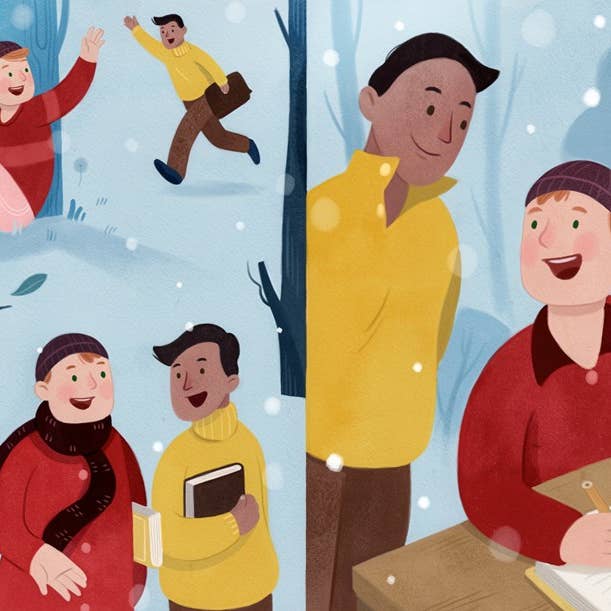 Familius, LLC - Wholesale Preschool Book (3-5) - Stopping By Woods on a Snowy Evening8