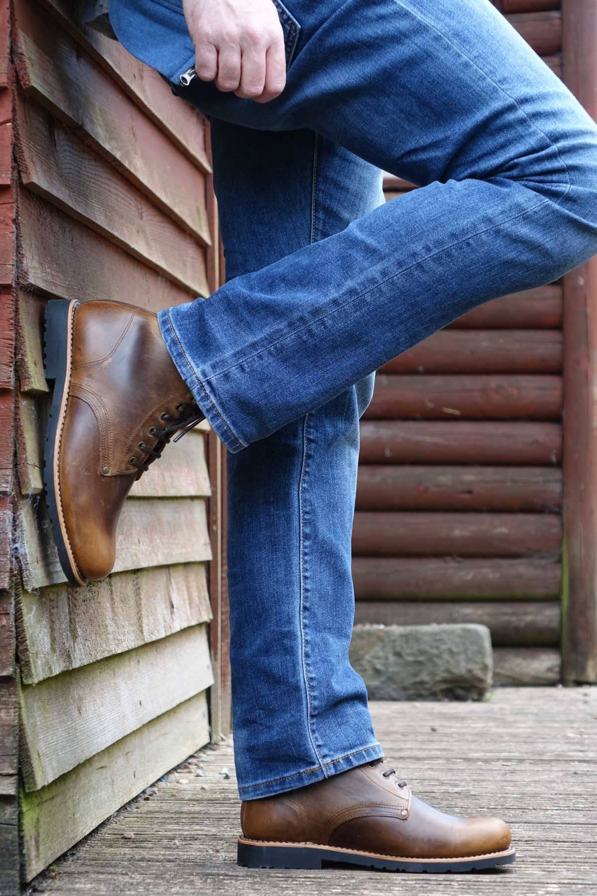 By The Mountain - Portuguese Handmade Footwear - Wholesale Combat/Military Boots - Men's - Triglav Leather Lace-up  Boots3