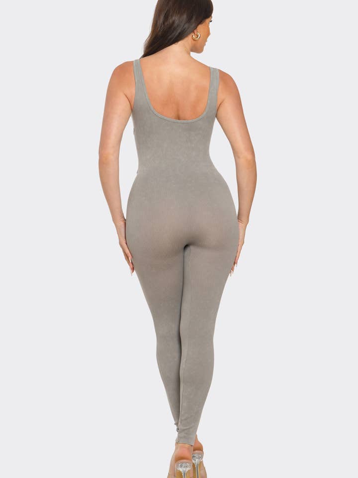 Julia by LoveJ - Wholesale Jumpsuit - Women's - Front Scoop Neck Corset Style Jumpsuits16