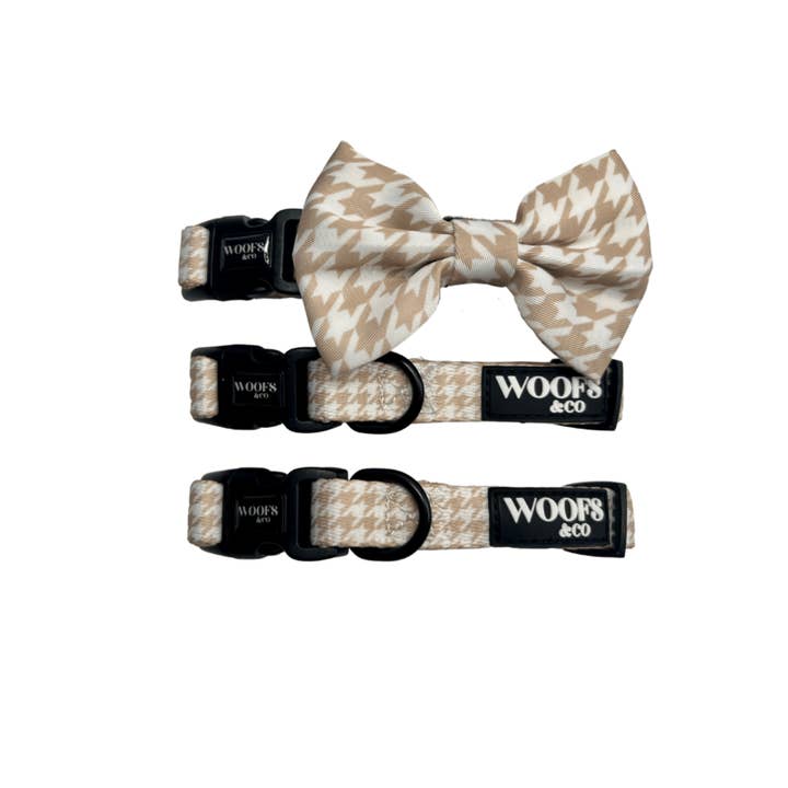Woofs & Co – Engroshandel Halsbånd - Hund – Krave - Houndstooth-kollektion1