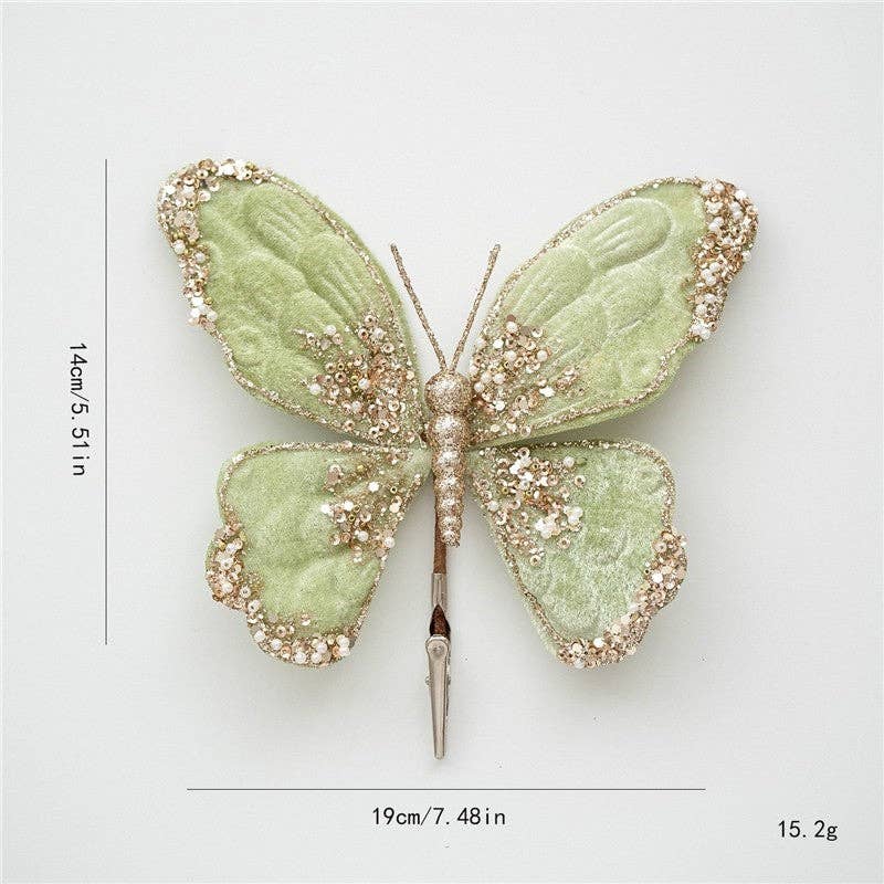 MoodGold – Großhandel Weihnachtsstrumpf – Grauer Samtbestickter Weihnachtsstrumpf3