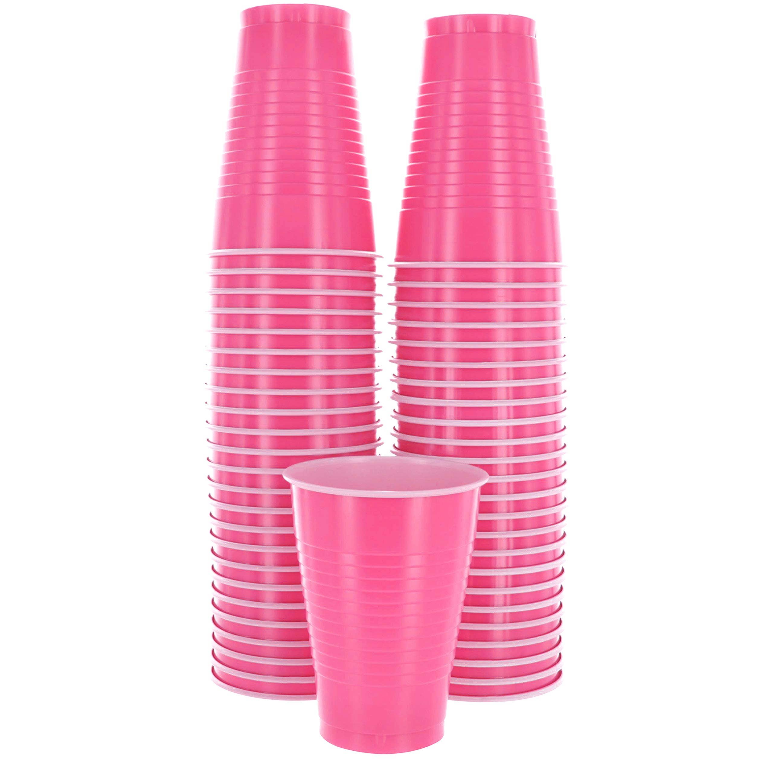enday - Wholesale Disposable Cup - Disposable Plastic Cups 12-Ounce Plastic Party Cups 50 Pack5