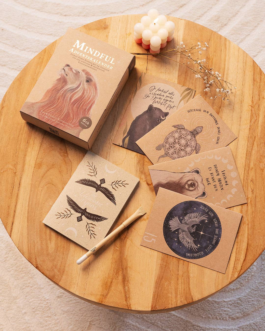 Oh Shanti - Wholesale Advent Calendar - Mindful Advent Calendar 2025 – Animal Spirit Edition3