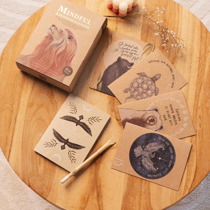 Oh Shanti – Großhandel Adventskalender – Mindful Adventskalender 2025 – Animal Spirit Edition3