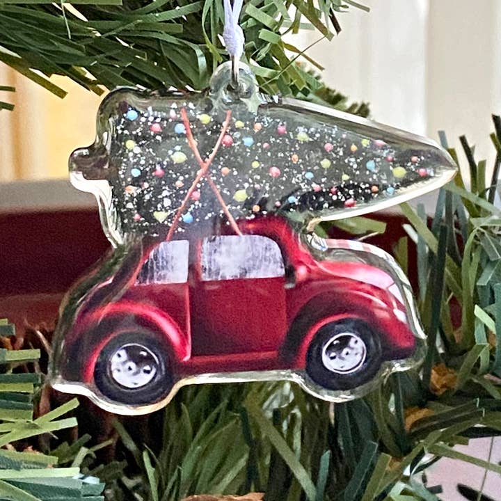 Car and Christmas Tree Ornaments | Christmas Ornament for wholesale by blonde birdie