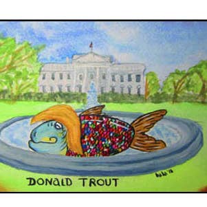 Donald Trout for wholesale by Fish Tales at The Beach
