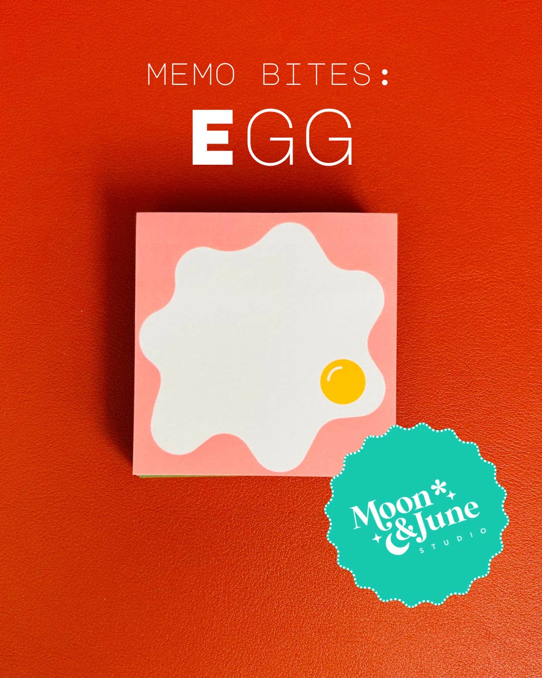 Moon&June Studio - Wholesale Sticky Notes - Egg Memo Bites