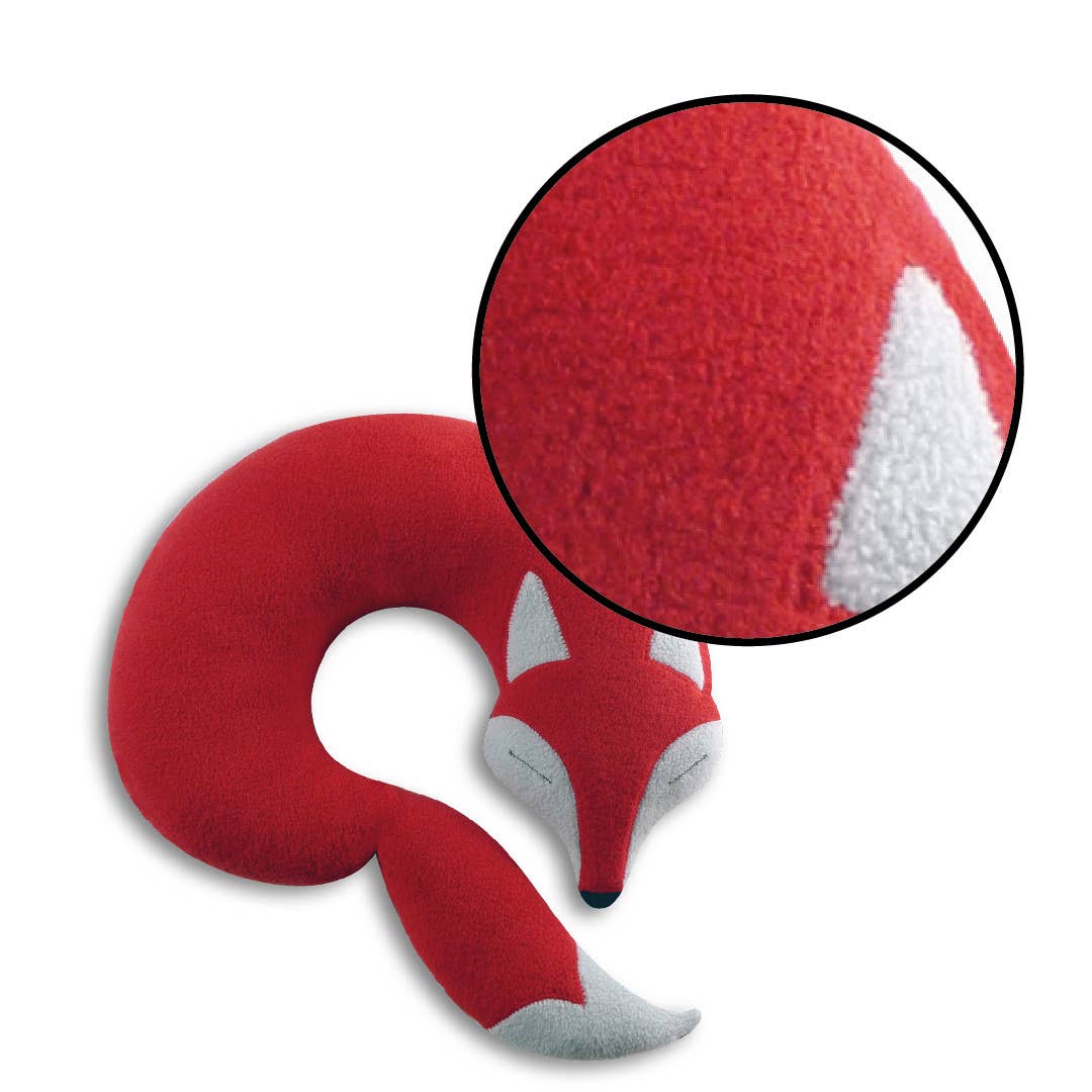 Leschi – wholesale Resekudde – Leschi rese-nackkudde i form av en räv7