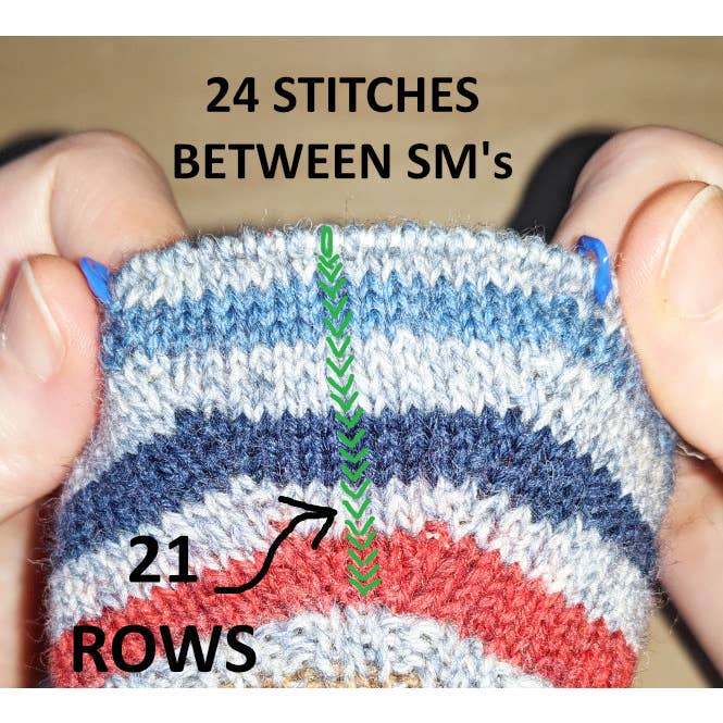 BeeGreen & CraftsPlannersPlus - Wholesale Knitting/Crochet Supplies - DIY Kit to Knit x3 Pairs of Fingerless Gloves (Visual Knit)11