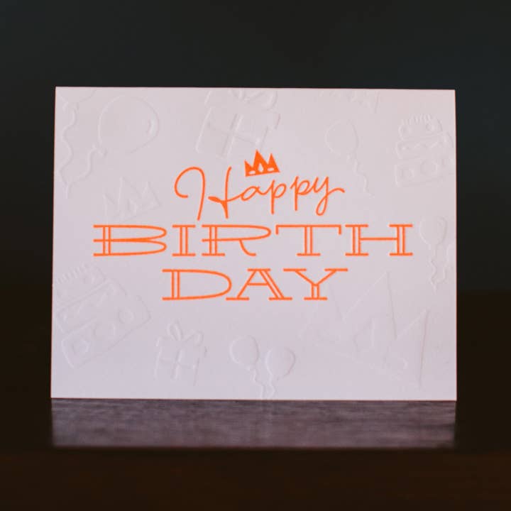 Happy Birthday Card for wholesale by Little Comet