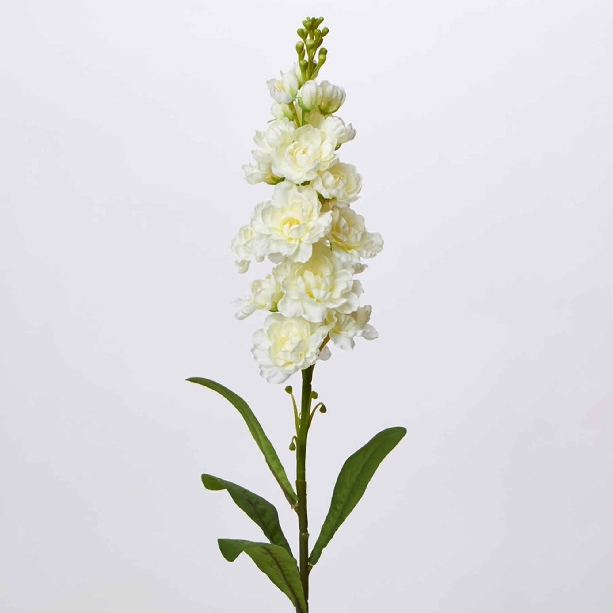 Blanc Spray artificiel en delphinium, blanc en vente sur Faire1