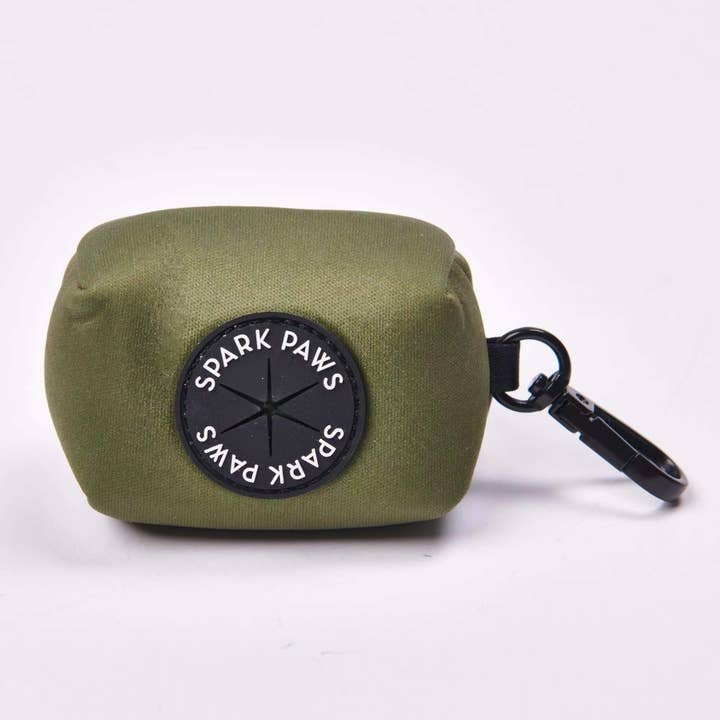 Spark Paws - Wholesale Pet Poop Bag Dispenser - Poop Bag Holder- Green