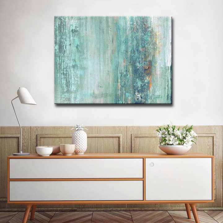 Toile enveloppée Galerie Abstrait Spa' pour la vente par Ready2hangart, Inc.