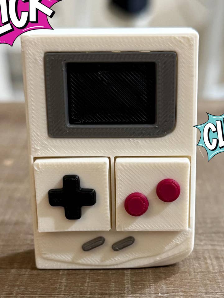 Retro Handhållen Konsol Klickspel Game Boy–Stil Fidget för wholesale av Upstate Design Decor
