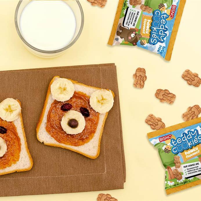 Galil Brands – wholesale Biscuit – Teddy Cookies | Honey | Pack of 8 | 8 oz | Bisno2