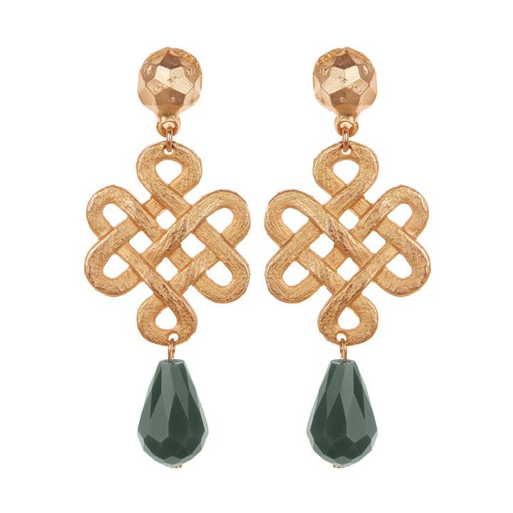 Sofia Godinho - Wholesale Dangle Earrings - Eternity Knot Earrings