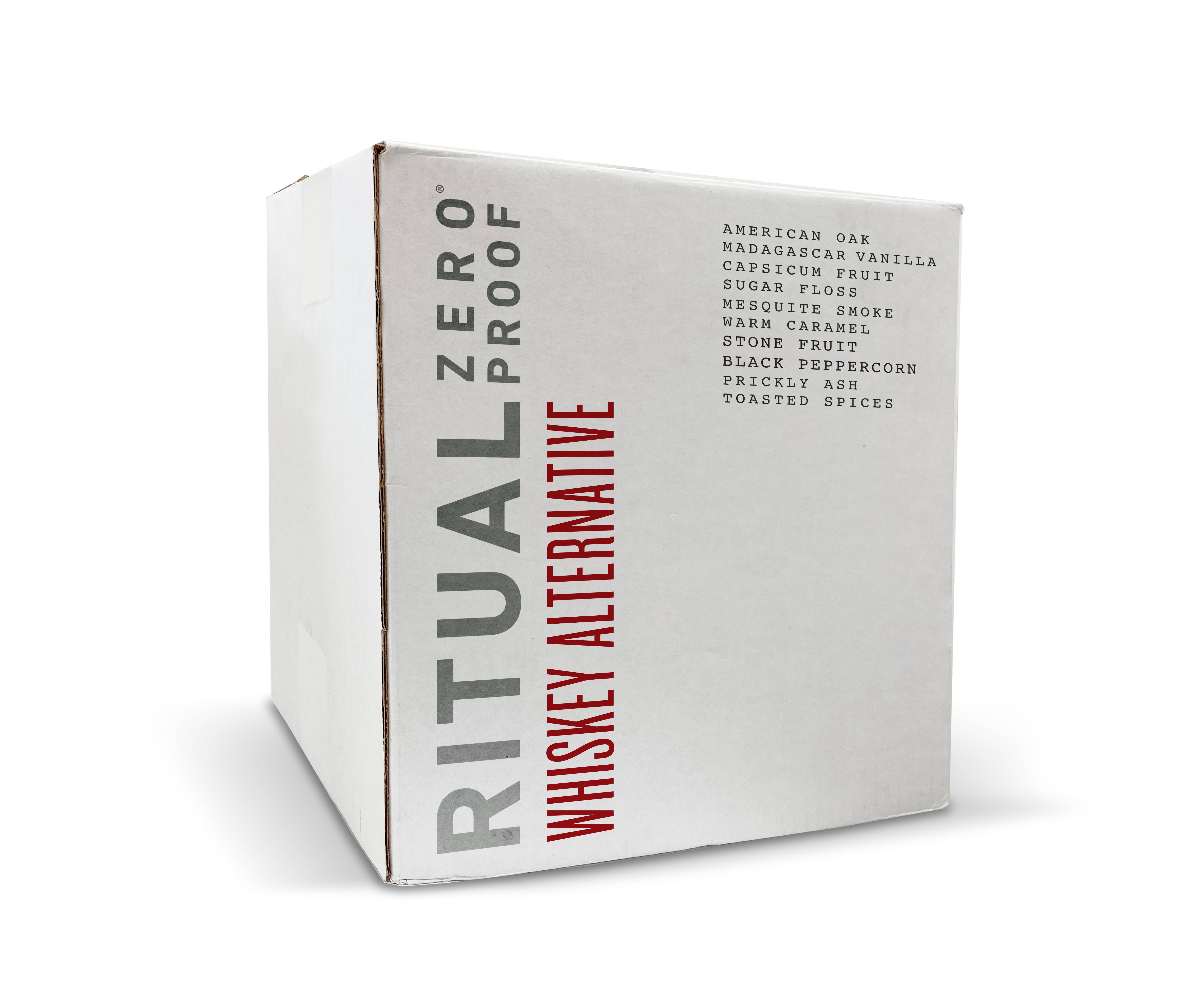 Ritual Zero Proof - Wholesale Non-Alcoholic Spirits/Wine/Beer - Ritual Zero Proof Whiskey Alternative - 6-pack Case4