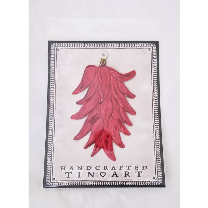 Sedona Spirit - Wholesale Ornament - Tin Red Chile Ristra