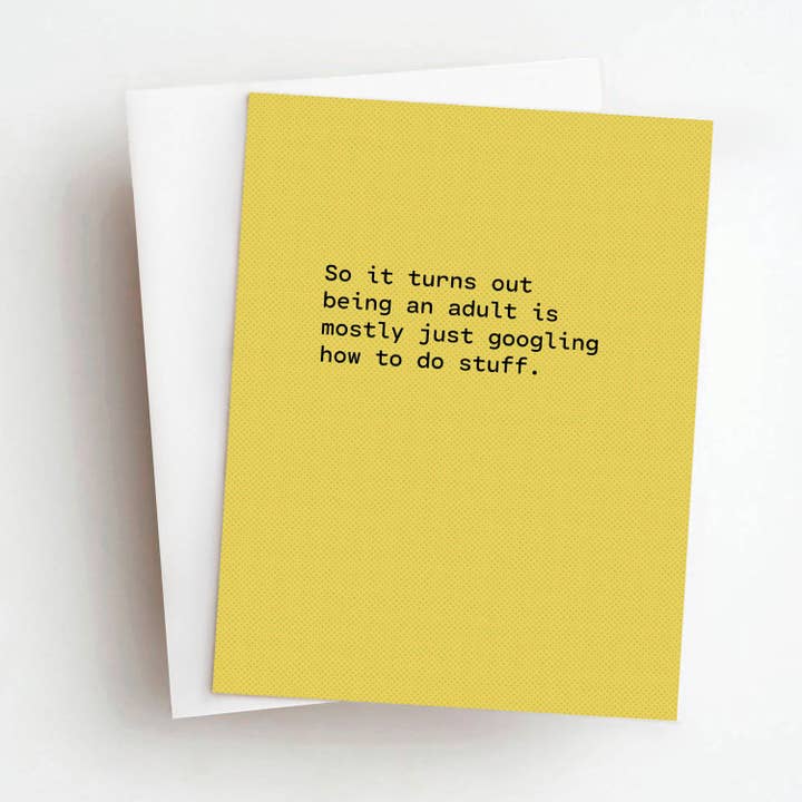 Pesquisando Cartão de Cumprimentos Engraçado para Adultos do Dia a Dia por atacado de Skel & Co