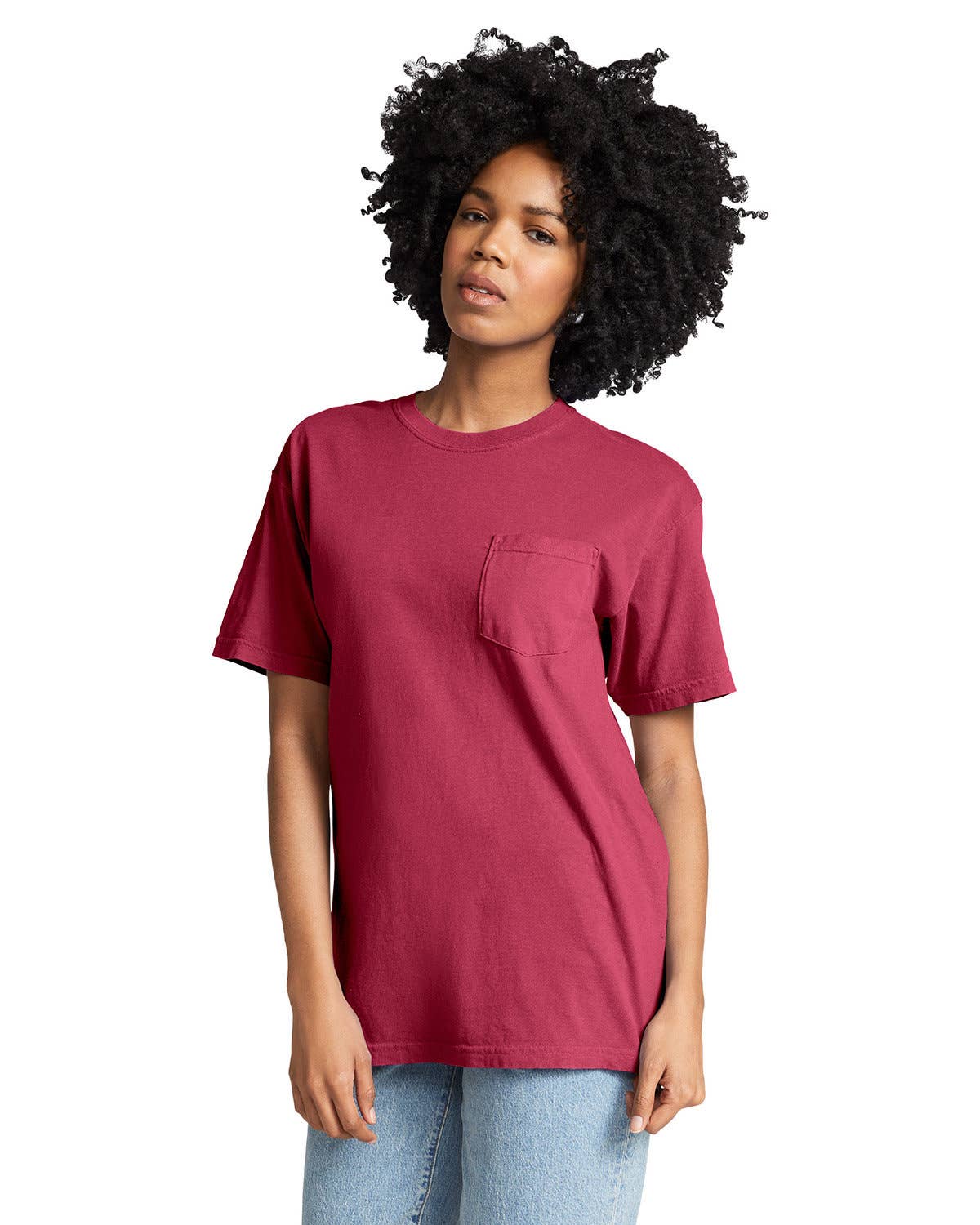 Total Apparel - Wholesale T-Shirt - Unisex - Comfort Colors Garment-Dyed Pocket Blank T-Shirt | 6030CC29