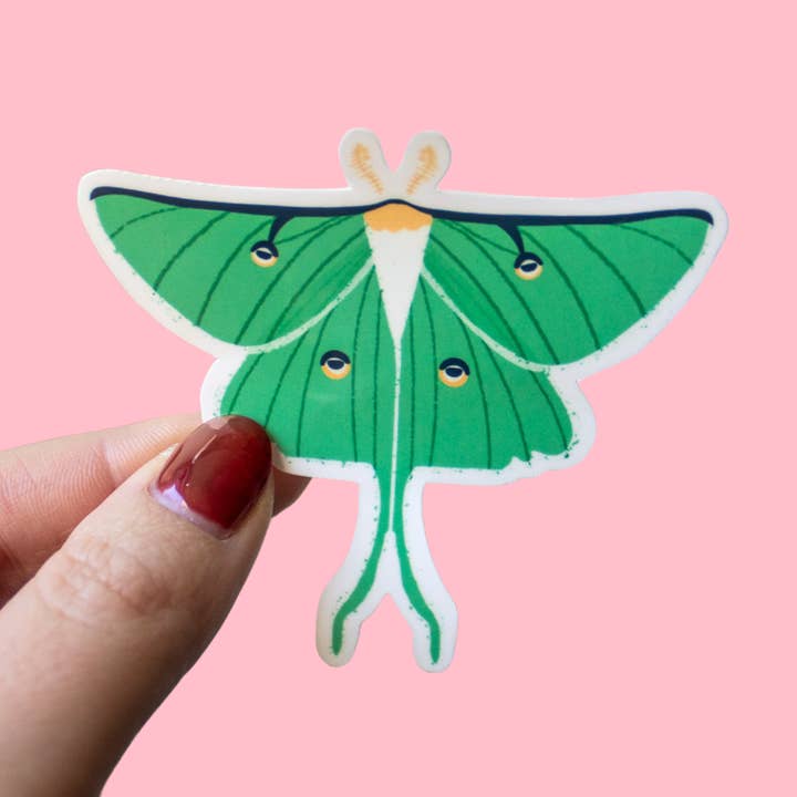 Luna Moth Klistermärke för wholesale av Brightrose Studio