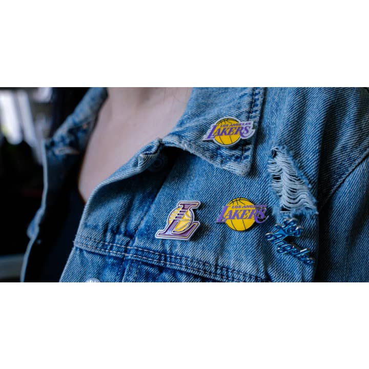 Aminco USA - Wholesale Lapel Pin/Button - NBA Los Angeles Lakers Team Logo Pin1