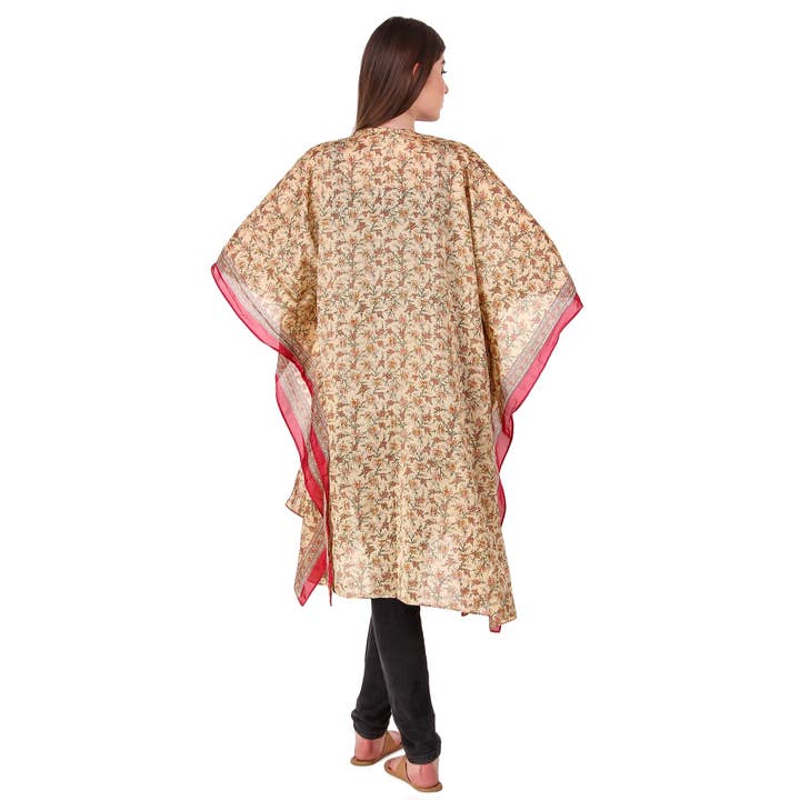 Sewing New Futures, Inc - Wholesale Kimono - Women's - Vintage Sari Kimono9