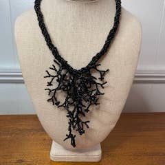 Black Sead Bead Necklace for wholesale by Shae's Resale