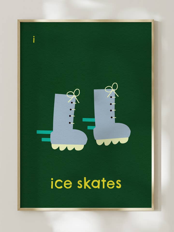 Skridskor konsttryck för wholesale av Surprise Radish