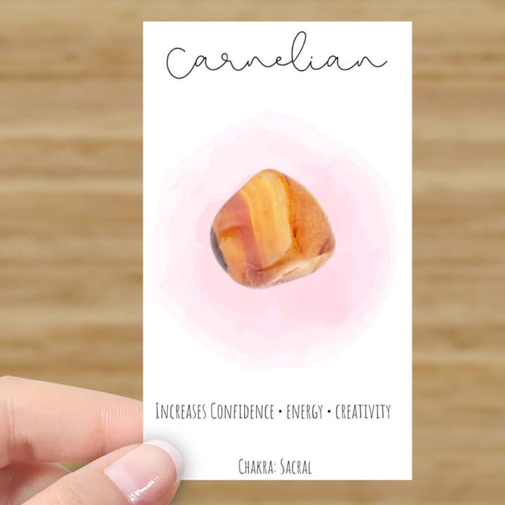 Liv Rocks - Wholesale Spiritual Stone/Crystal - Crystal Healing Cards | Gemstone Meaning Display Cards6