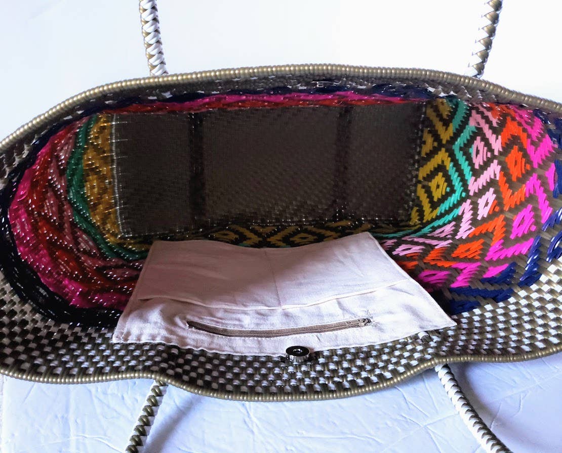 Hilo de Amor LLC - Vente Tote bag – femme - Lot de 6 sacs fourre-tout tissés à la main de Oaxaca9