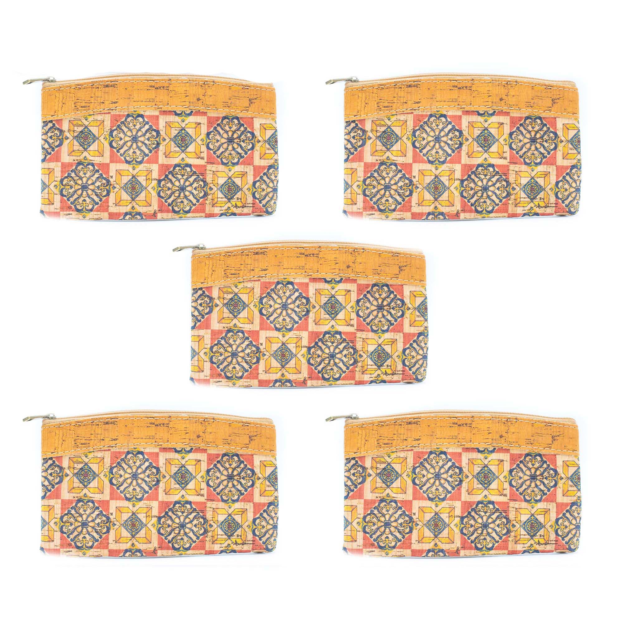 Meninas Bonitas Cork - Wholesale Coin Purse - Women's - 5units-Tango Mini Cork Purse BAGD-2840