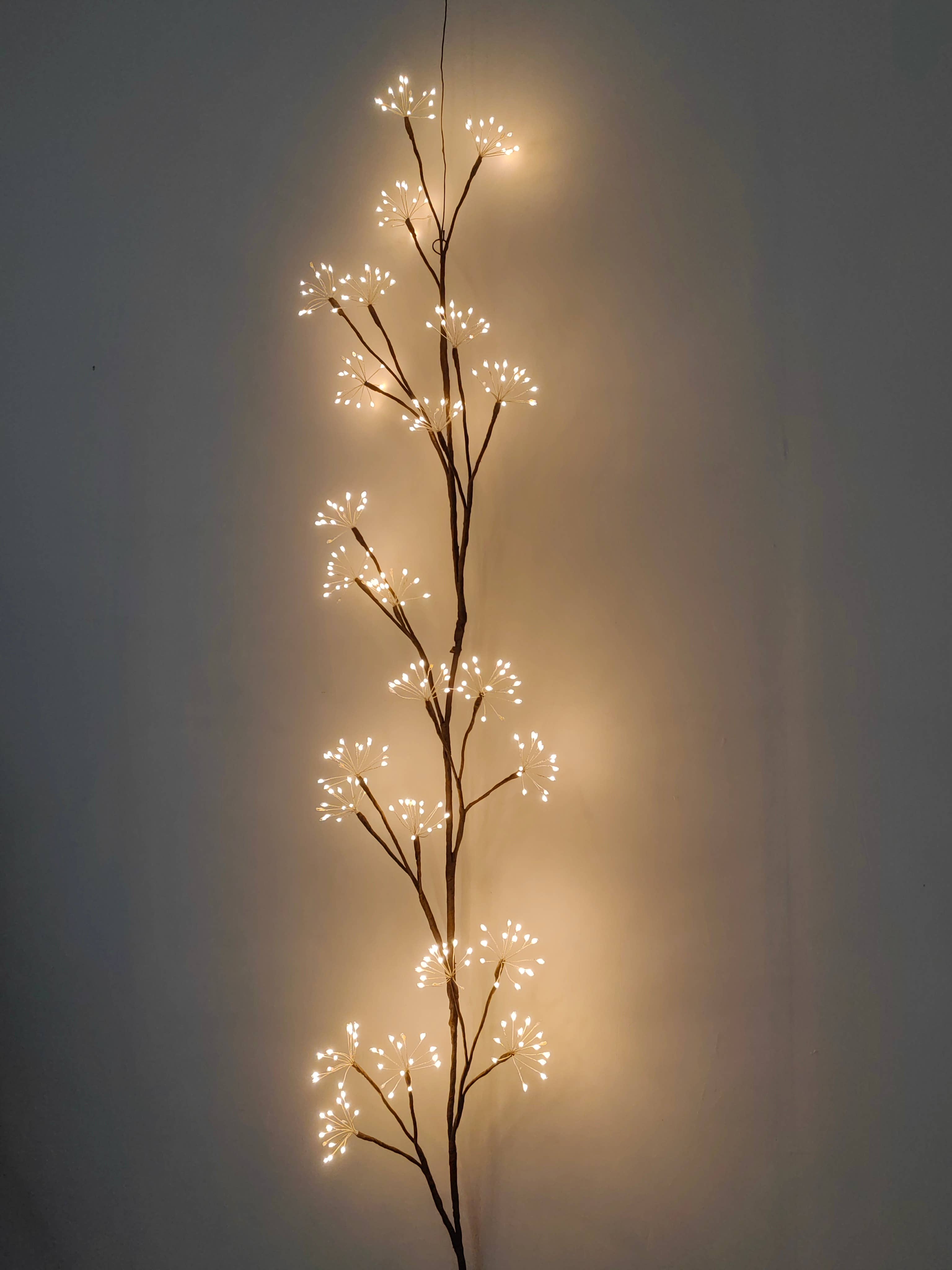 Hi-Line Gift Ltd. - Wholesale Christmas Decoration - 70in LED Cluster Branch Indoor Christmas Décor2