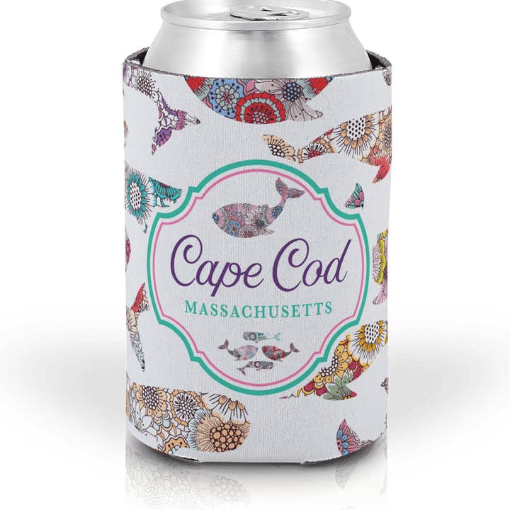 Boîte de mousse de plongée personnalisable Coozie : Flowers In Whales pour la vente par Matrix