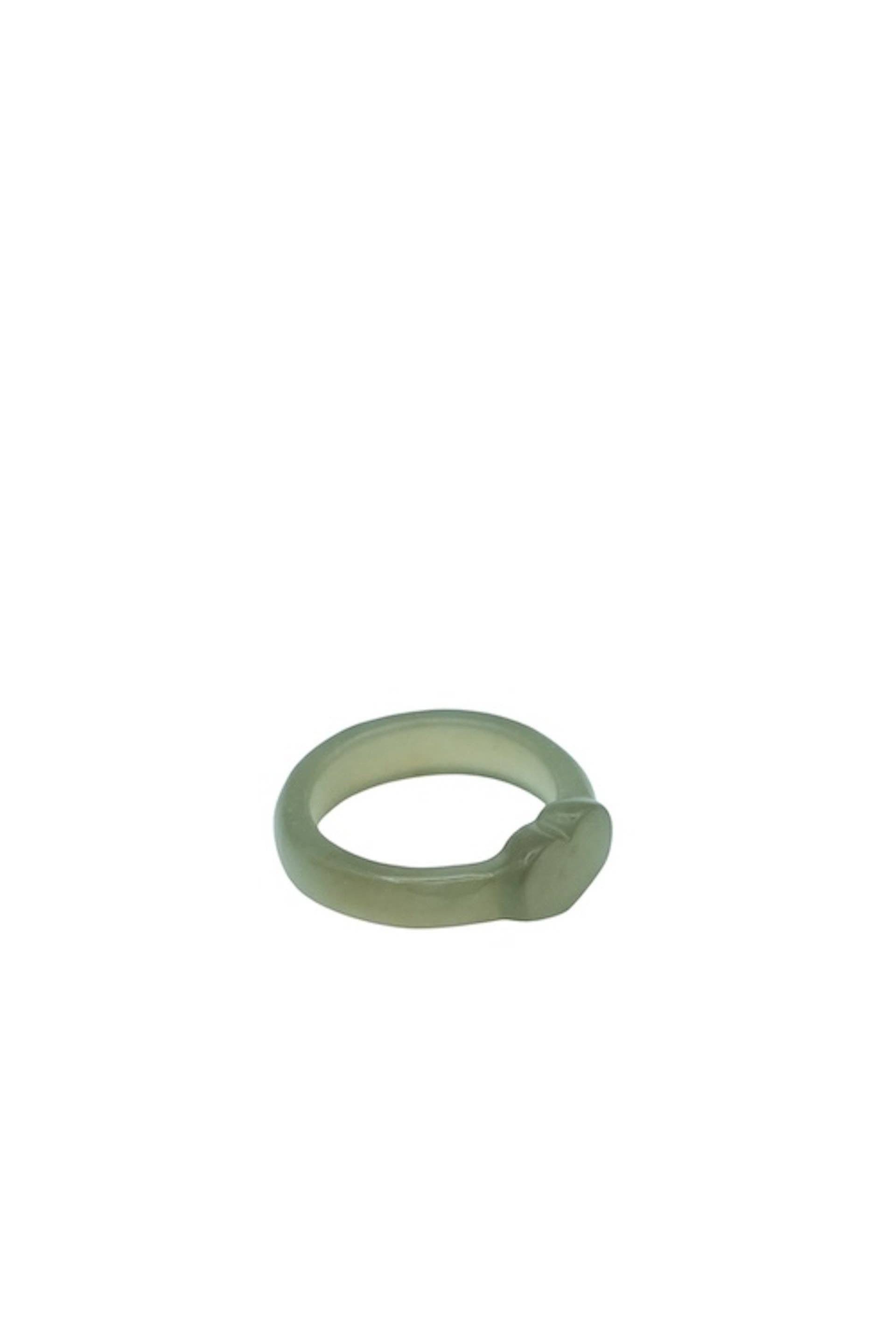 Green Heart — Jade Ring for wholesale on Faire0