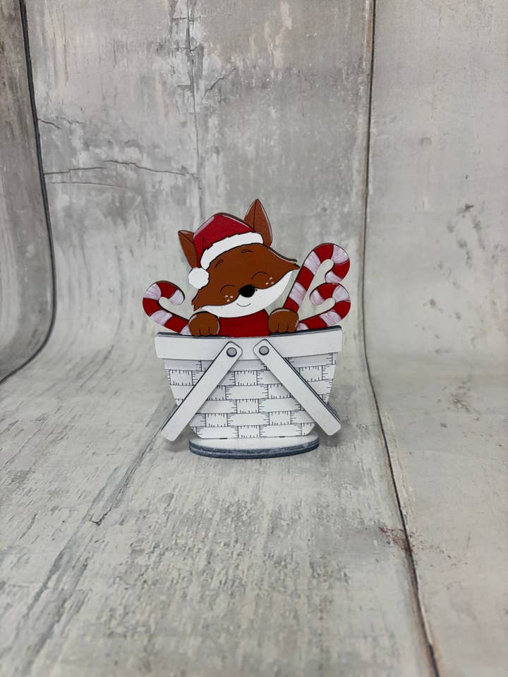 Mini cesto intercambiável, carrinho ou inserções sazonais por atacado de Rustic Home Co LLC