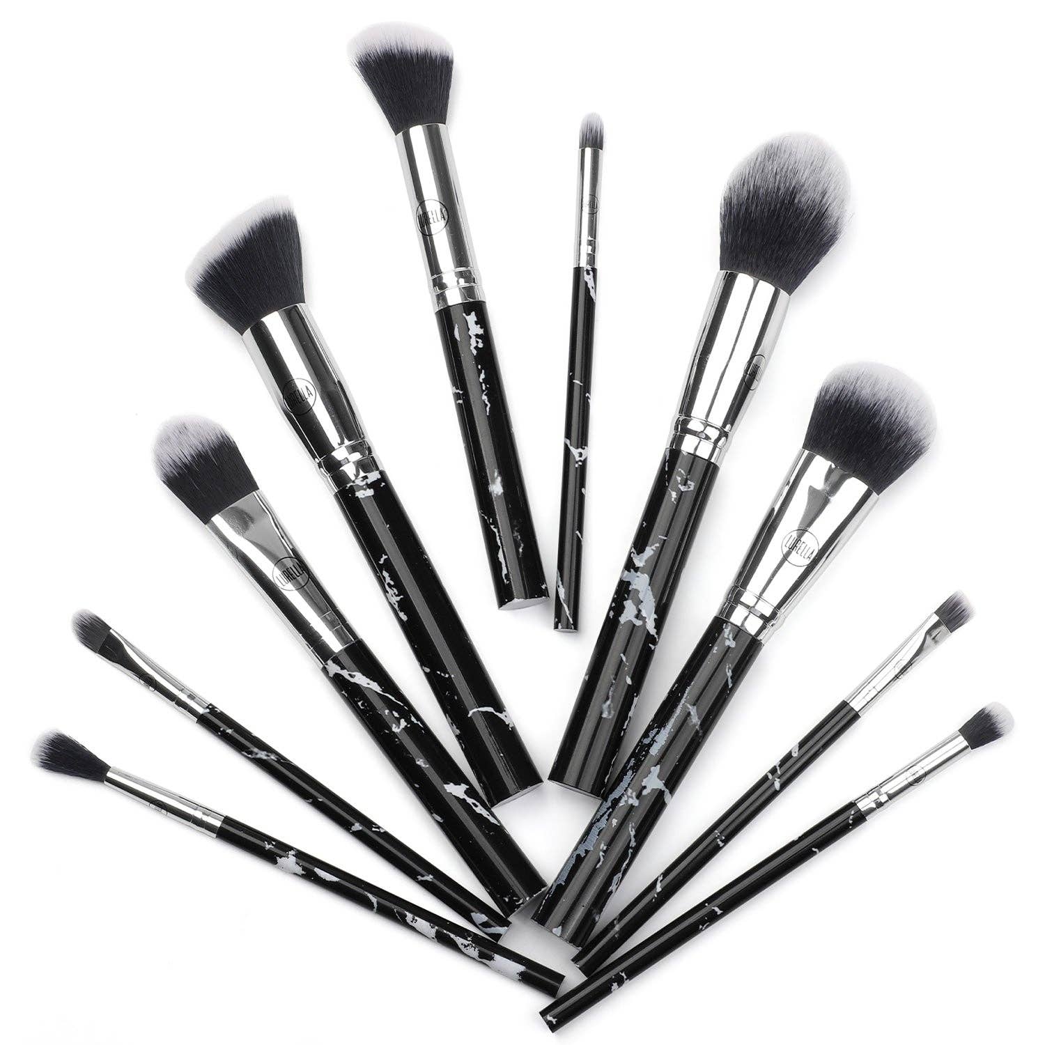 Lurella Cosmetics - Wholesale Make-up brush set - Deluxe Marble Brush Set3