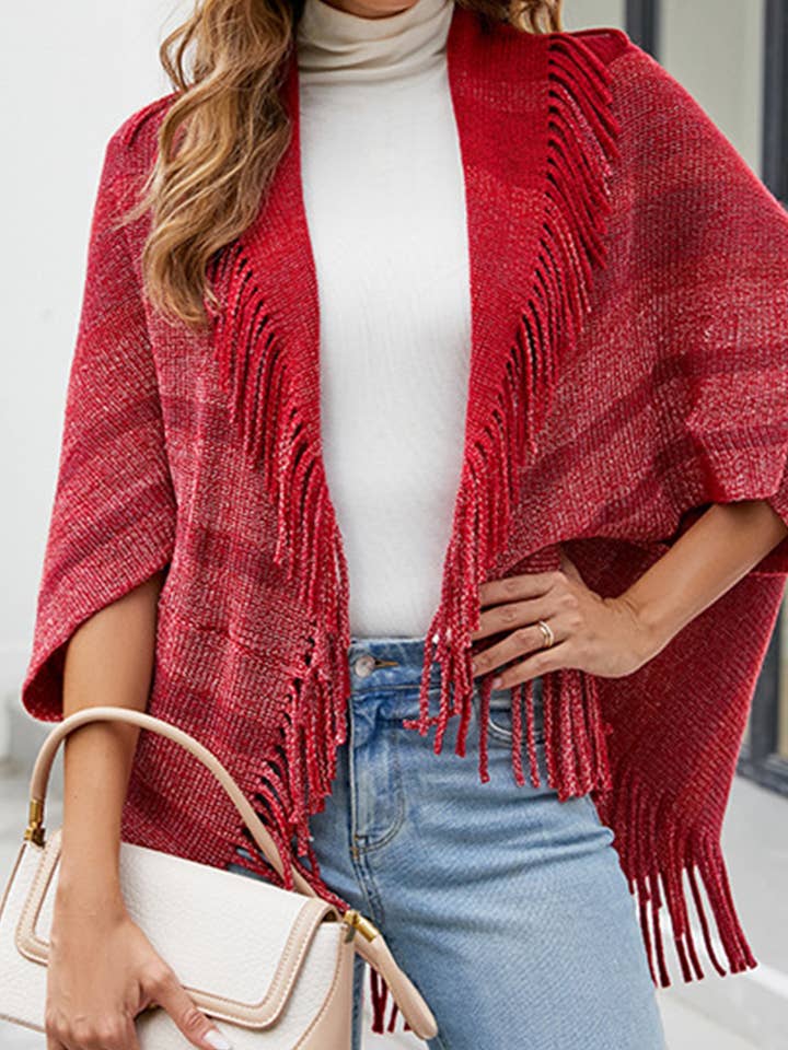 CWOCAS0011_ Cardigan à capuchon à capuchon ouvert sur le devant pour la vente par NINEXIS