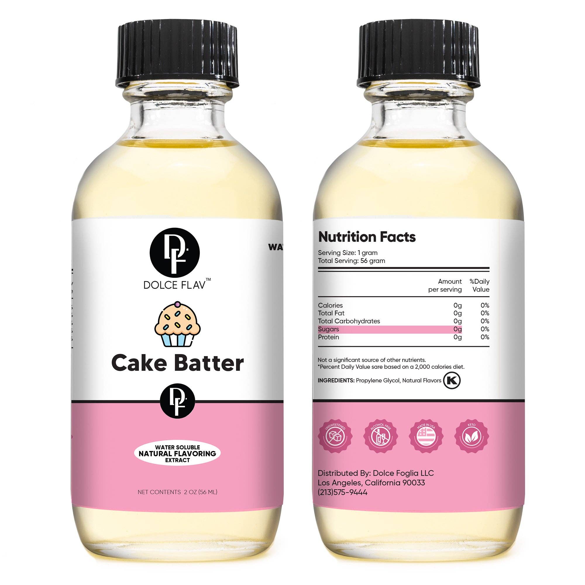 Dolce Flav - Wholesale Cake Mix - Cake Batter Extract Water Soluble10