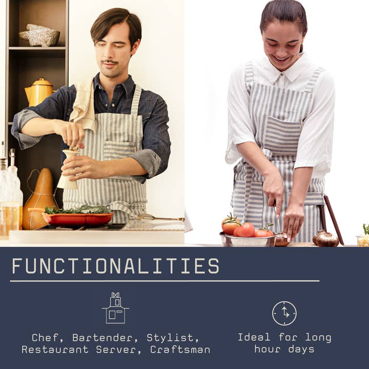 MEEMA - Wholesale Apron - Eco-friendly Cotton restaurant apron