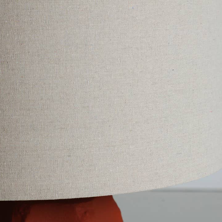 Kodu - Wholesale Accent/Desk Lamp - Terracotta-colored ceramic table lamp 43x43x752