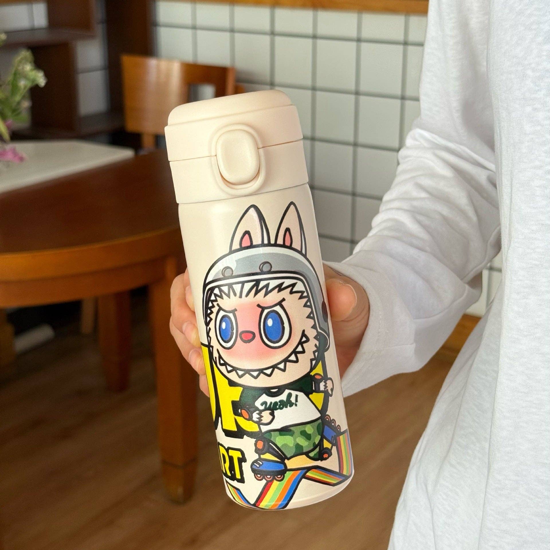 Little Trendy - Wholesale Water Bottle - Cute monster Stainless Steel Thermos Cup5