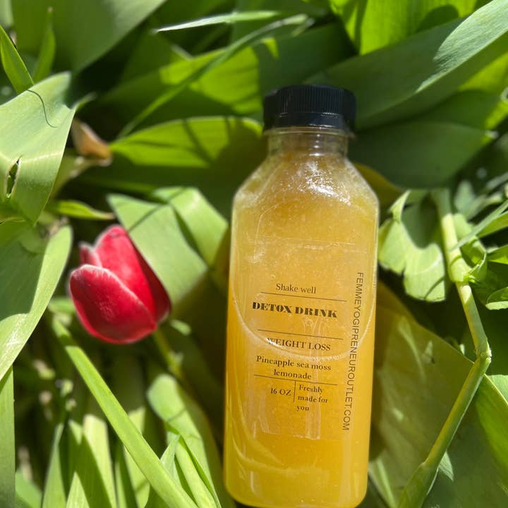 WHOLIFECO - Wholesale Wellness Juice/Tonic - Pineapple Sea Moss Lemonade - Weight Loss Juice