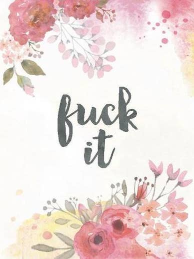 Carta Fuck It per la vendita all'ingrosso da parte di yellow bird paper greetings