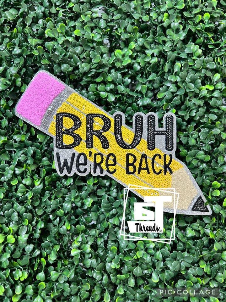 Bruh Were Back....Patches Only for wholesale by 6j Threads LLC